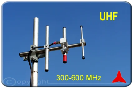 antenna direzionale yagi 3 elementi UHF 300-600MHz PROTEL