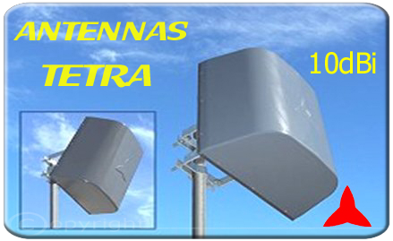 Protel Antenna a Pannello Larga Banda per servizi Civili, Militari e Tetra 380 -600 MHz