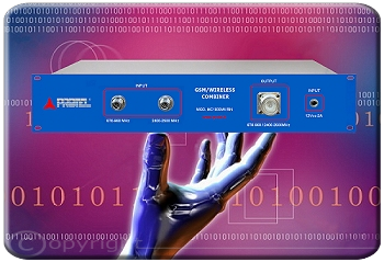 Protel MC1030W/RN Filtro combinatore GSM-DCS-UMTS-WIRELESS 870-970MHz 2400-2500MHz