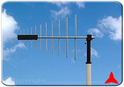 Protel ARL470SF790XZ monitoring ITU-R DVB-T antenna di misura log-periodica 470-790 MHz